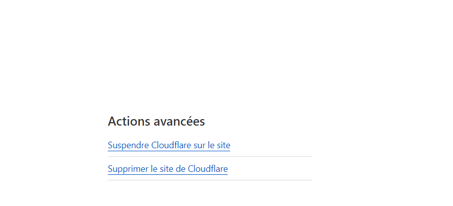 Astuce Cloudflare